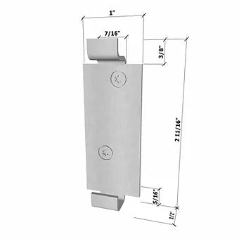 Double Fascia Clip and Fastener