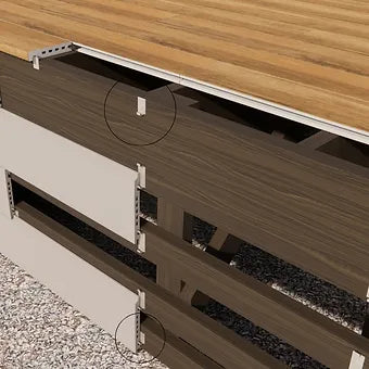Single Fascia Clip and Fastener