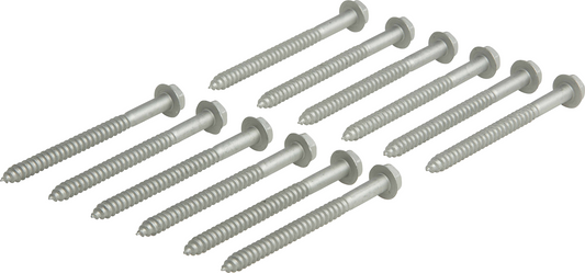 Railing 4" x 5/16" Lags - Unpainted - (12 per package)